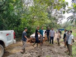 Roby Vitergo Akan Usulkan Kembali Kerusakan Jalan di Wilayah Kecamatan Lubuk Batang
