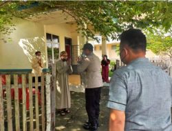 Kapolres OKU Bersama Kasat Intelkam Berkunjung ke Kediaman Ketua MUI