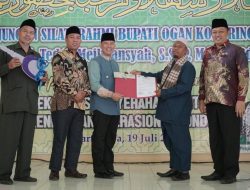Penjabat Bupati OKU Hibahkan Mobil Operasional Untuk Pondok Pesantren Luqmanul Hakim