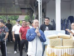 PJ Bupati OKU Gelar Olahraga Bersama Forkopimda