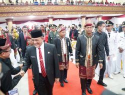 HUT OKU Ke – 112 DPRD OKU Gelar Rapat Paripurna Ke VII