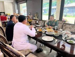 Usai Mengikuti Pidato Kenegaraan, Tiga Pimpinan TNI Berkumpul Dikediaman Kepala Staf Angkatan Darat