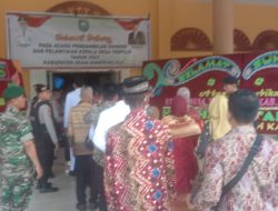 Seratus Dua Puluh Personel Gabungan Amankan Jalannya Pelantikan Kepala Desa Terpilih