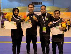 Atlet Wushu OKU Berhasil Mempersembahkan Tiga Medali di Porwil Ke-XI Pekan Baru Riau